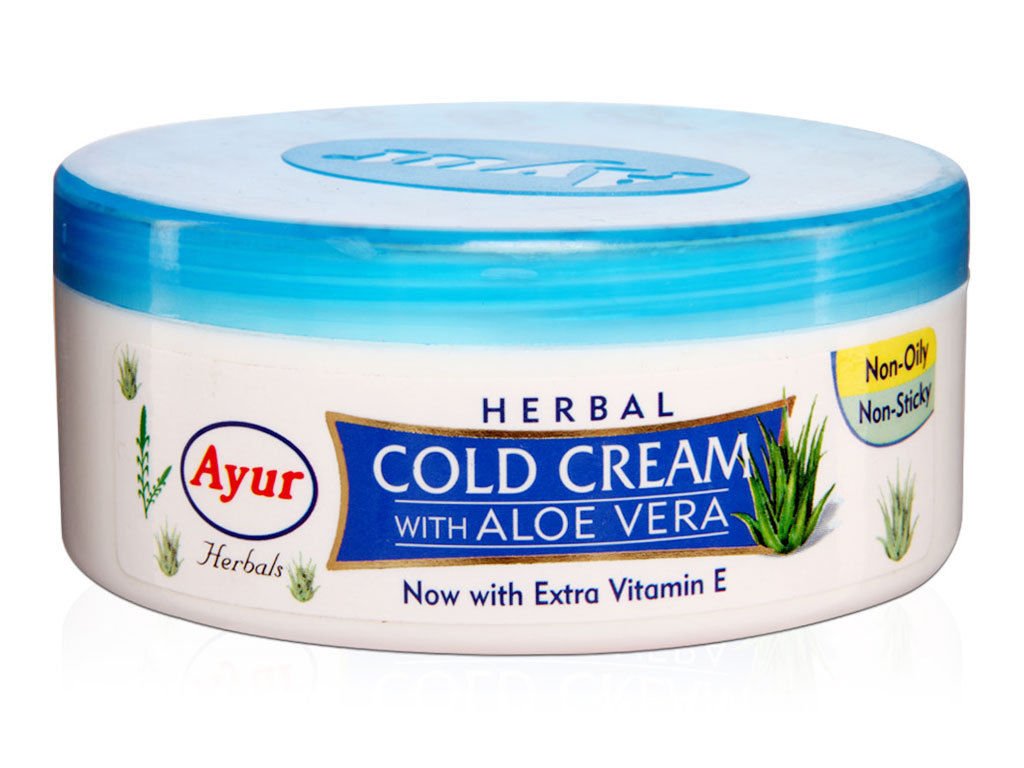 Ayur Herbal Cold Cream with Aloe Vera, 200 ml