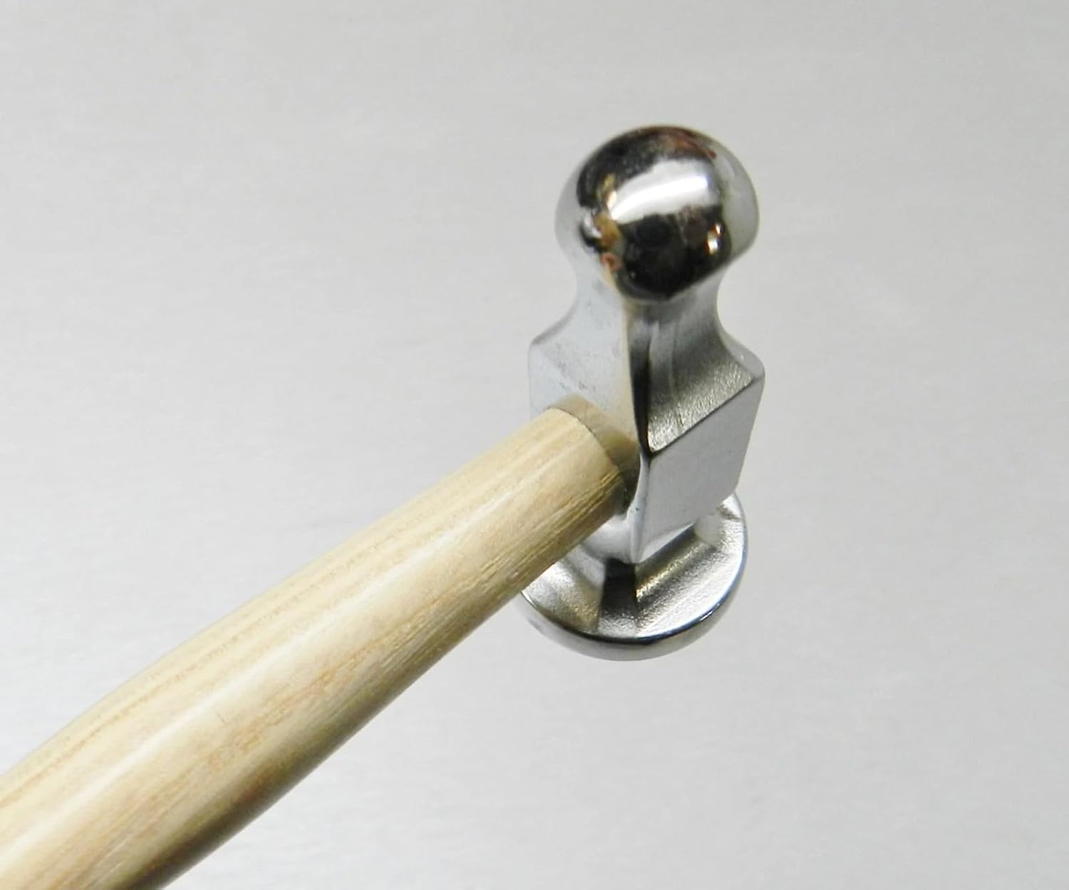 Jewelry Making Chasing Hammer, 28mm (1-1/8") Flat Face, for Repousse, Forming and Texturing, Silversmith and Metalsmith Tool