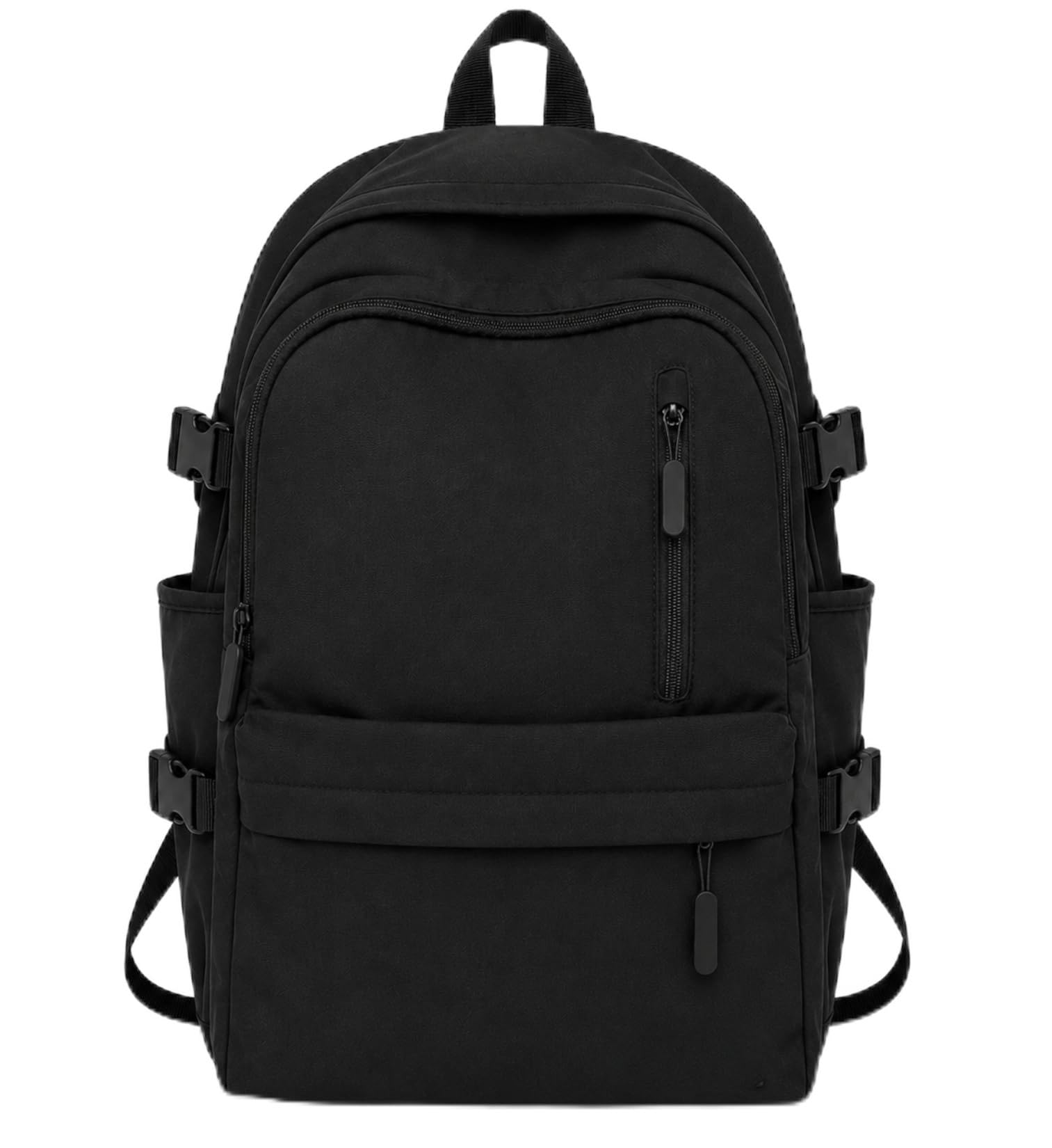 Unisex Trendy Backpack for Men & Women | Stylish College, Office & Travel Bag | Lightweight Large Capacity School Backpack - Black & Blue Variants-image-8