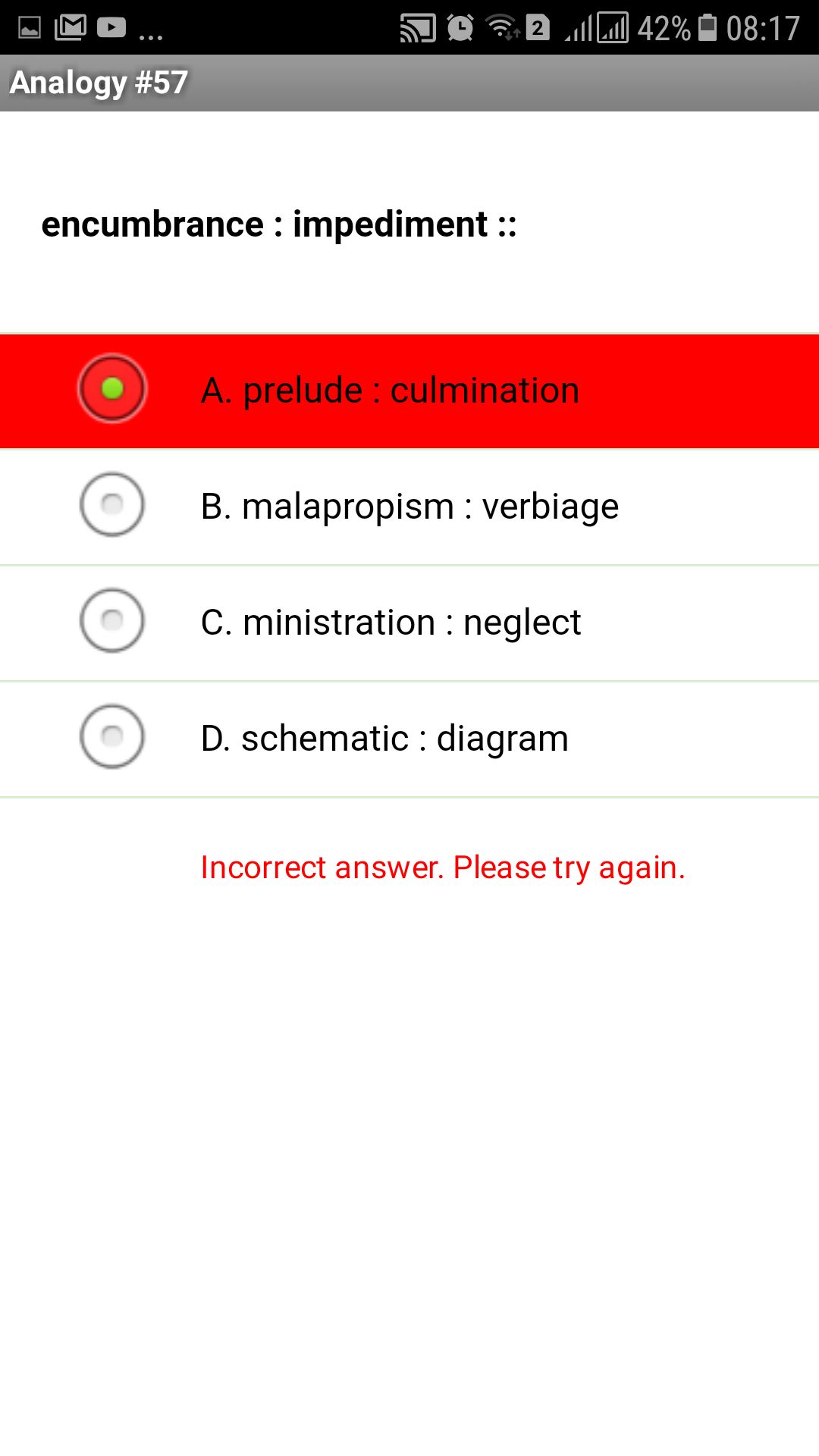 GRE Analogy Ace Exam Prep - App on Amazon Appstore