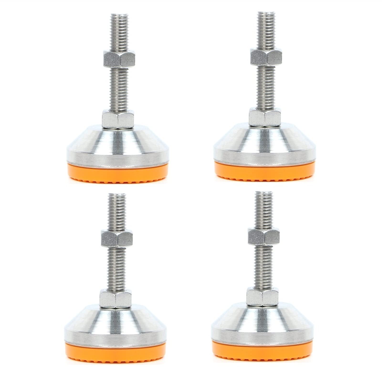 piedini per mobili, Piedini di livellamento M12x 65mm Gamba con vite di livellamento regolabile in acciaio inossidabile 304 for impieghi gravosi for mobili, banchi da lavoro, attrezzature meccaniche,