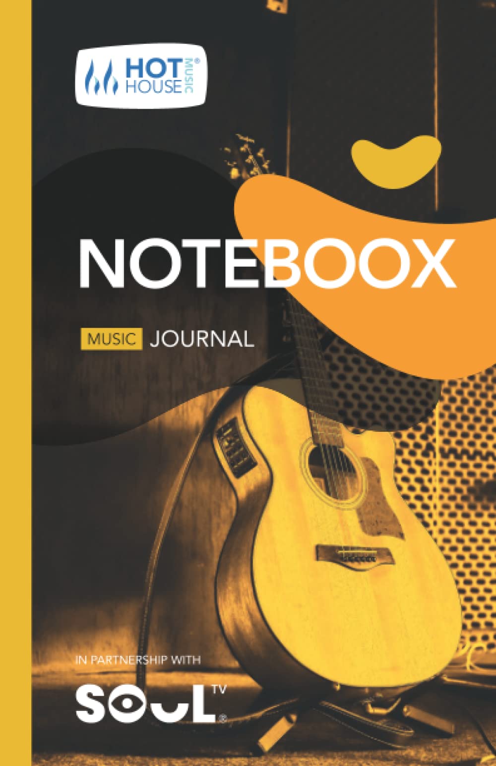 Guitar: Noteboox: Music Journal – Yellow
