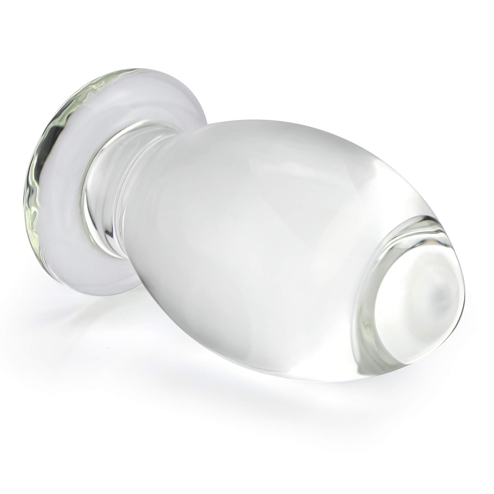 Cristal Analplug Glasdildo cristal Anale estimulación Buttplug, Roluck Analspielzeug para mujeres y hombres