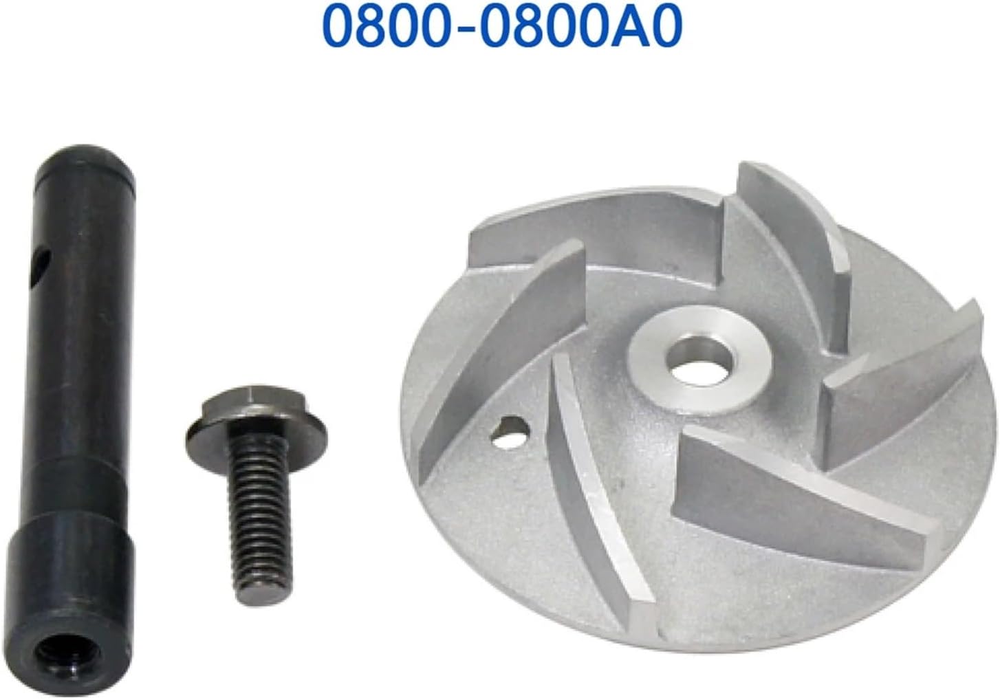Impeller water pump components