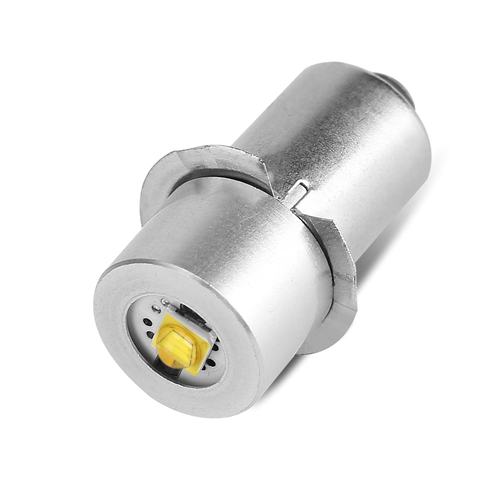 WPKD BLUEIY 1pcs P13.5S Led Flashlight Bulb, 3W Mag Lite Led Bulb Easy to Install Mag Lite Led Conversion Bulbs for Flashlight Replacement Torch Lamp Emergency Work Light (4-12V)