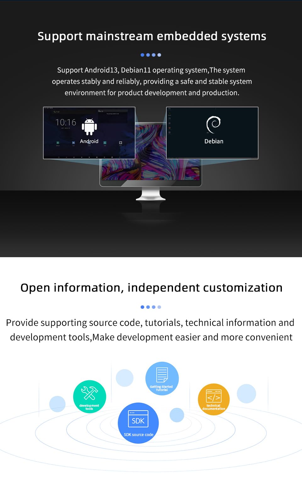WayPonDEV youyeetoo R1 Rockchip RK3588S 8-Core 64bit Single Board Computer, unterstützt 8K Display, PCIe 2.0 SSD, NFC, WIFI5/6, Android/Linux AI Devkit für AIOT (16+128 GB)