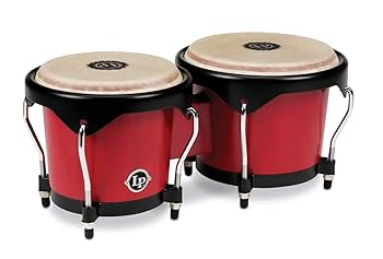 赤　ボンゴLPA601-RW Aspire Wood Bongo Red Amazon.com: Latin Percussion LP601NY-RW LP City Wood Bongos