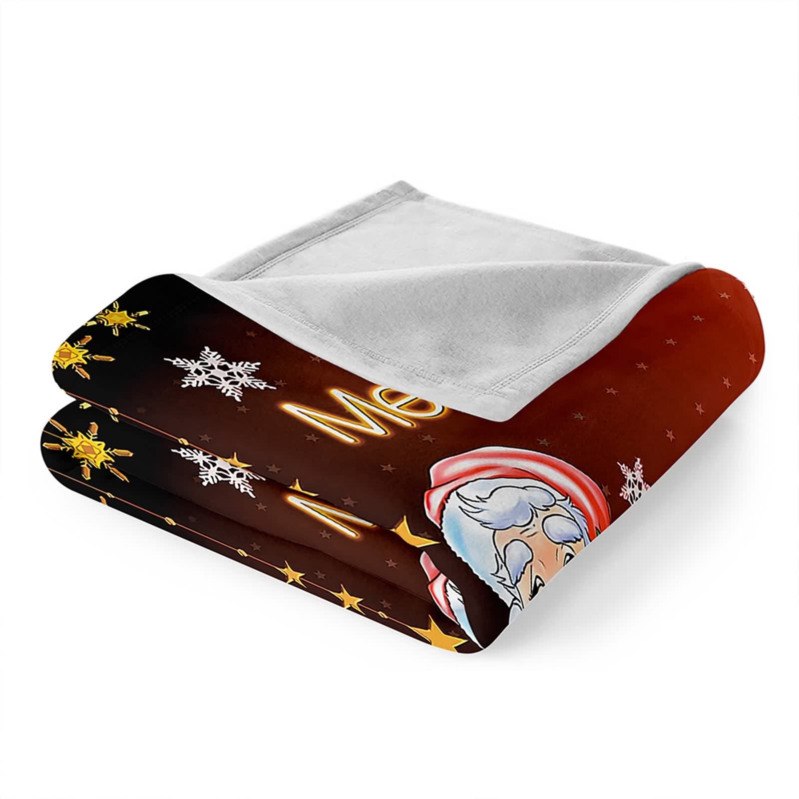 LOUJIN Coperta Laurenzside super morbida flanella in pile leggero, aria condizionata, divano, camera da letto, per bambini e adulti, 125 cm x 100 cm