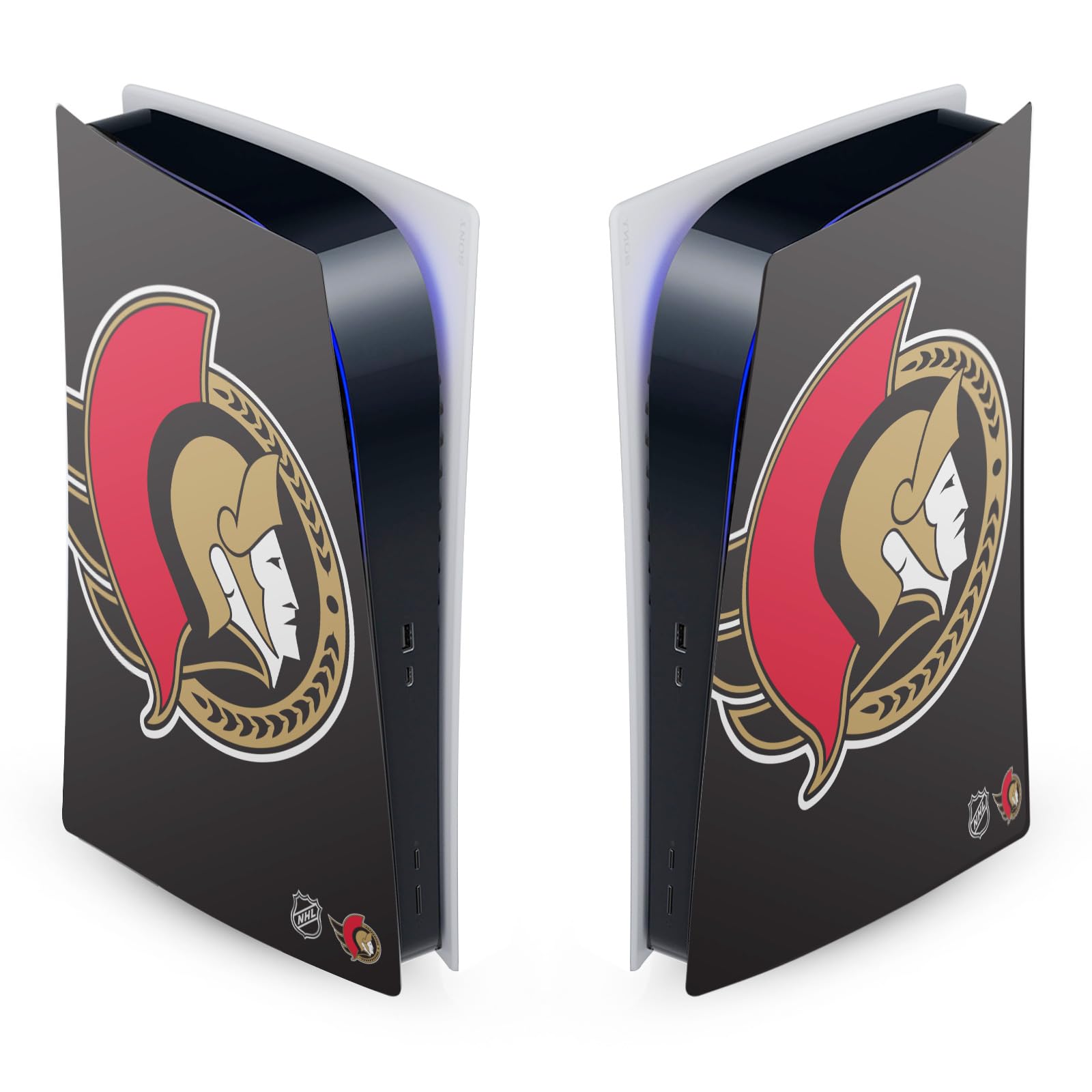 Plaque frontale autocollant Ottawa Senators vinyle premium PS5 - 8