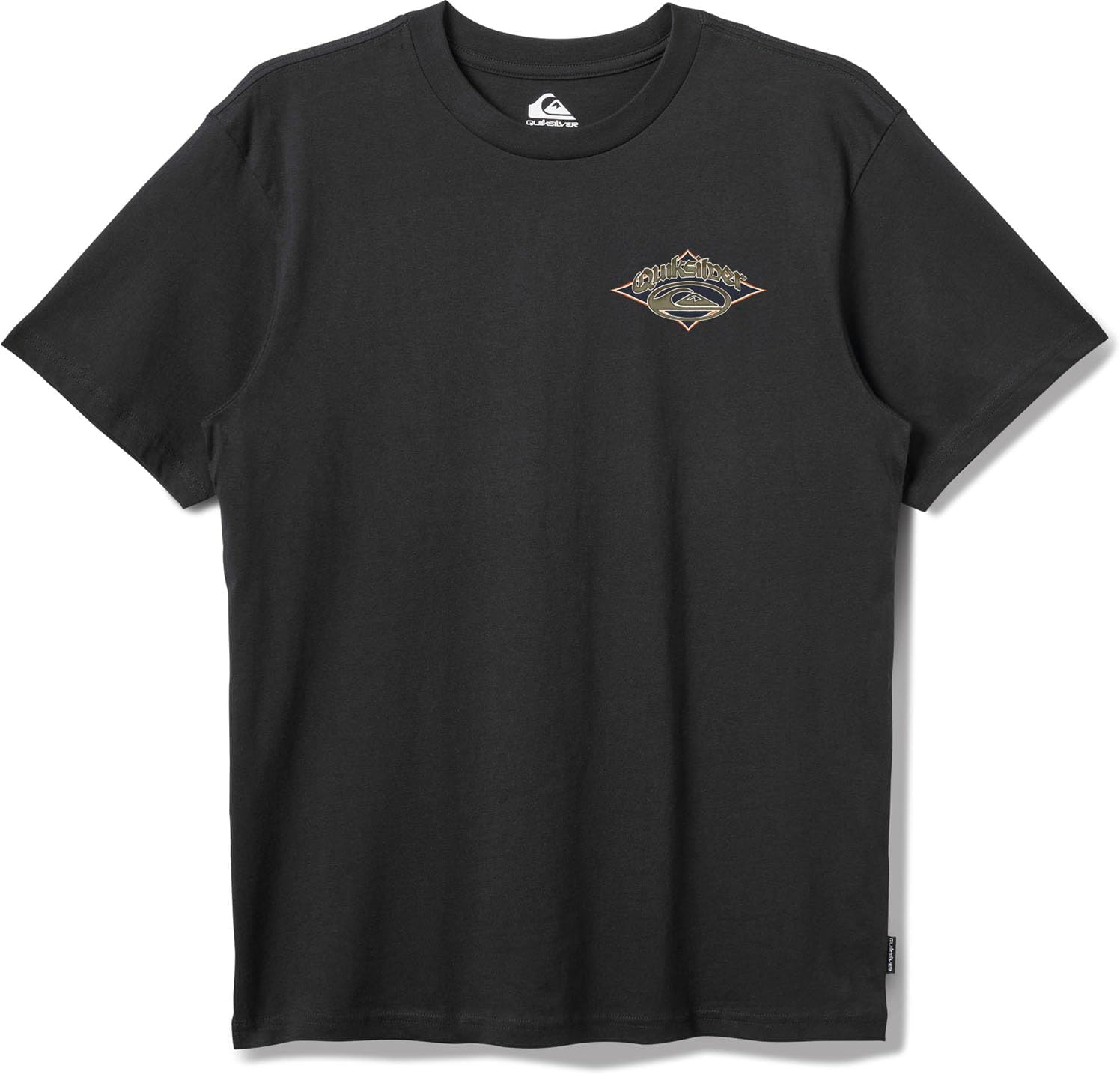 Quiksilver - Mens Brushwork Mt0 Short Sleeve Graphic T-Shirt