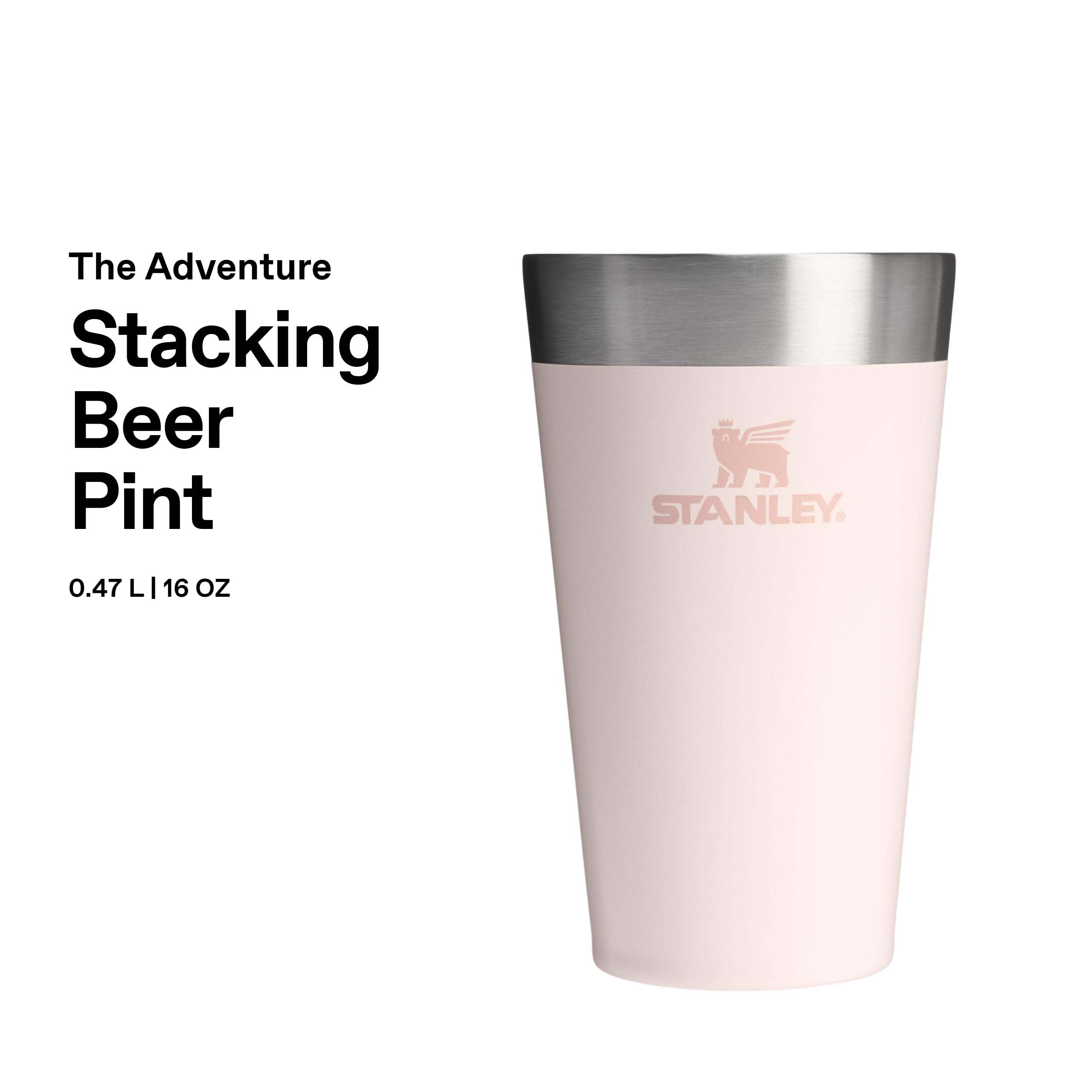 Stanley Adventure Pre- Party Shot Glass Flask Set Matte Black - BPA-Vrije shotglazen & heupfles - Roestvrijstalen borrelglazen & zakflacon - Makkelijk opstapelen & opbergen - Vaatwasserbestendig