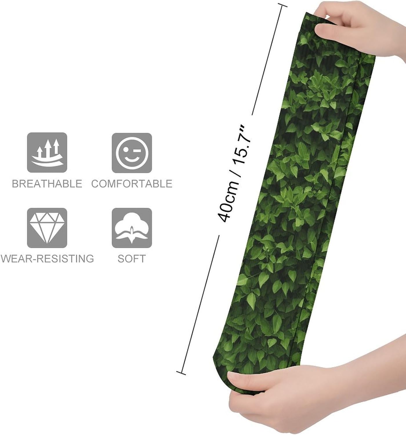 Breathable Crew Sock, Moisture Wicking, Athletic Calf Socks, Cozy | Hedge Compression Socks for Women Men, Lightweight High Work Socks for Business, Casual