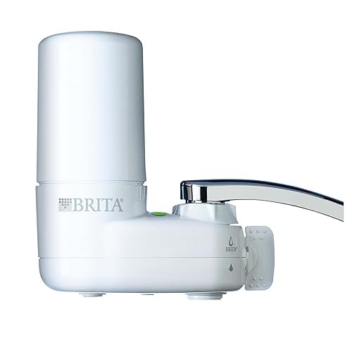 Miniatura 3 de Brita Sistema de filtro de agua para montaje en grifo, blanco, filtración sin espera, fácil instalación, filtro de agua multiusos para cocinas