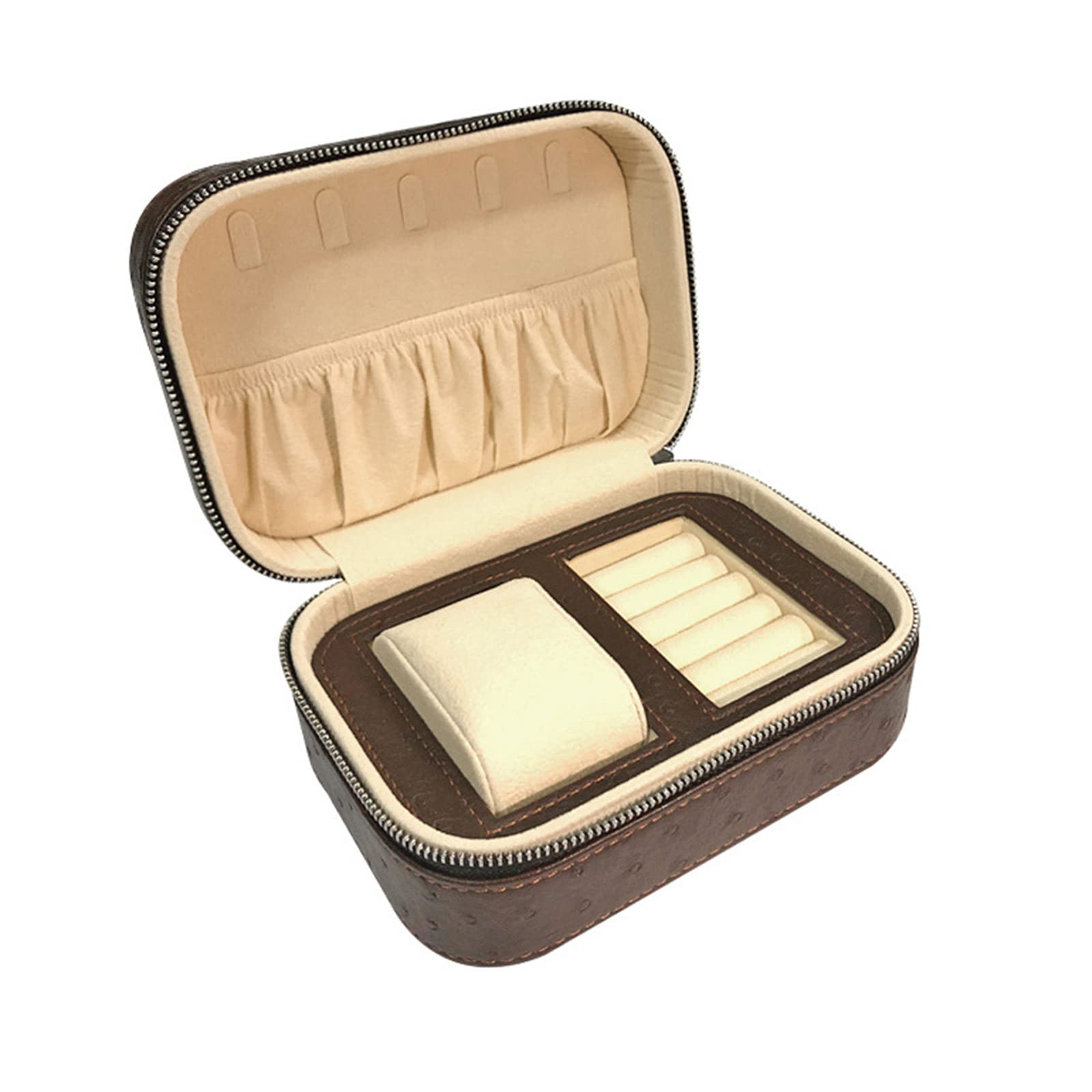 Boîte à montres européenne, 2 emplacements, Brown WATCH BIT, Brown B