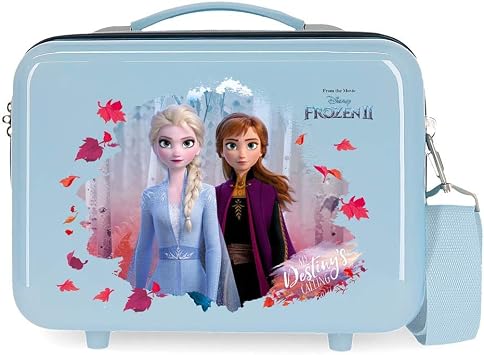 Disney Frozen In The Woods Neceser Adaptable Azul 29x21x15 cms Rígido ABS  9,14L 0,84 kgs : Amazon.es: Equipaje