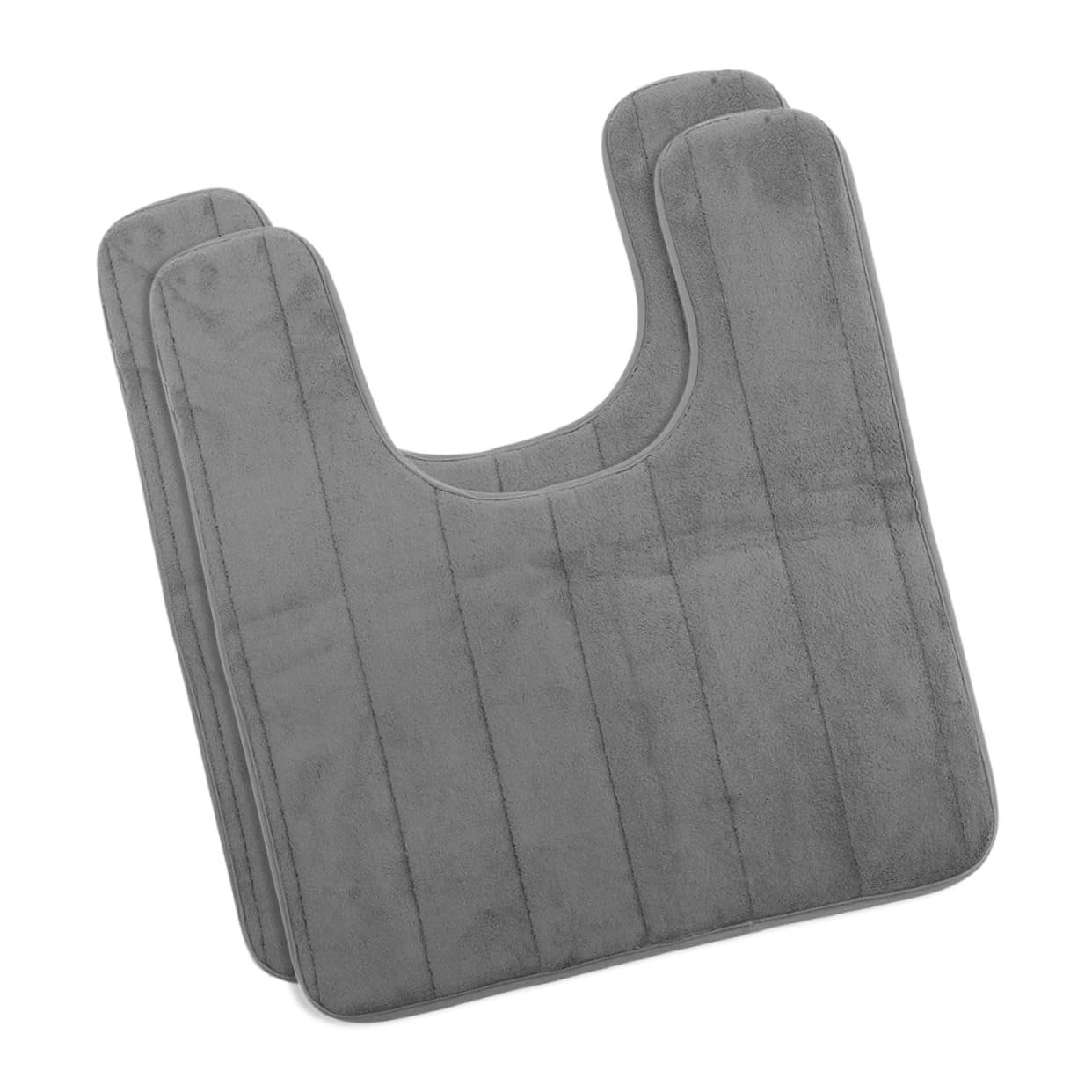 Coussin de siège de toilette en U Ipetboom et son tapis antidérapant