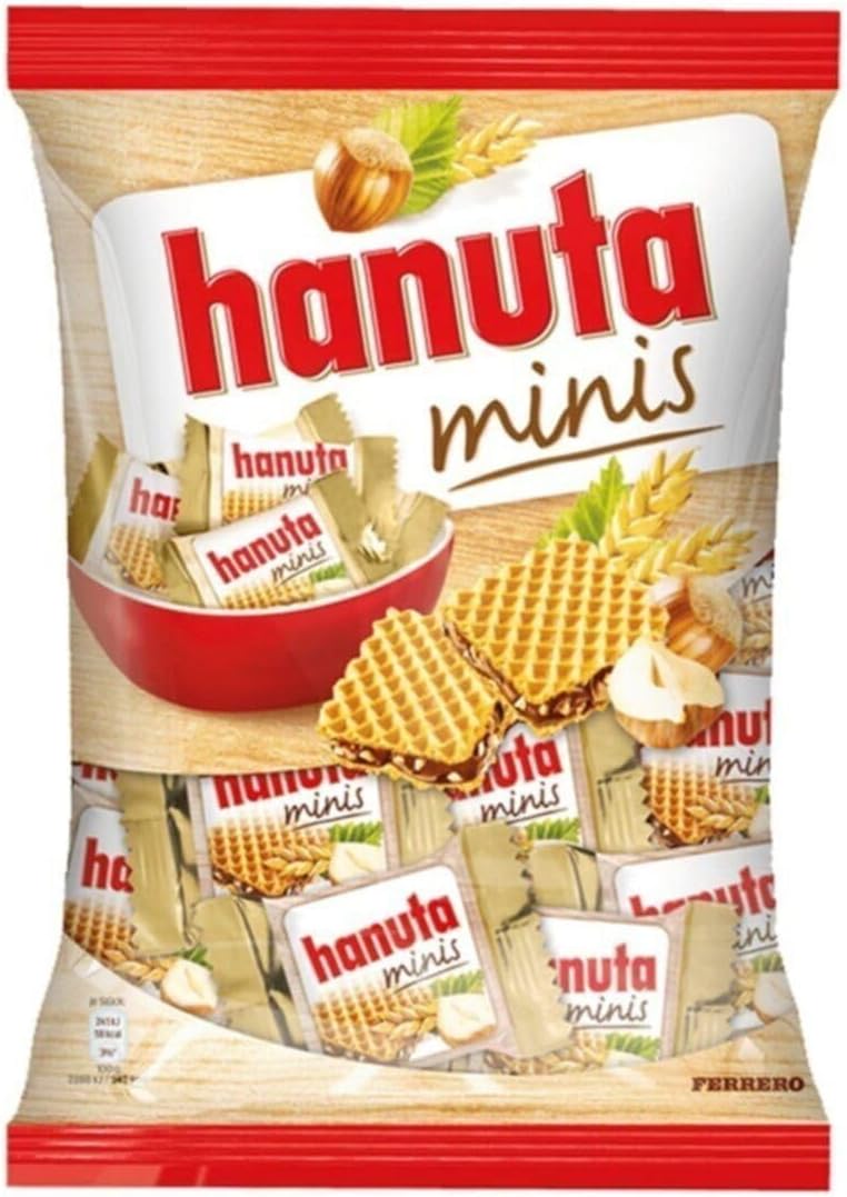 Ferrero Hanuta Minis Pouch, 200 Gram - Hazelnut