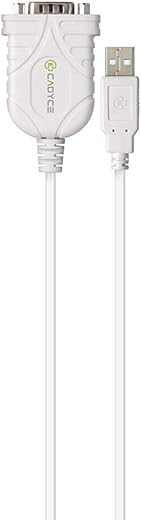 Cadyce USB to Serial (RS-232) Converter (Supports for Mac O/S)