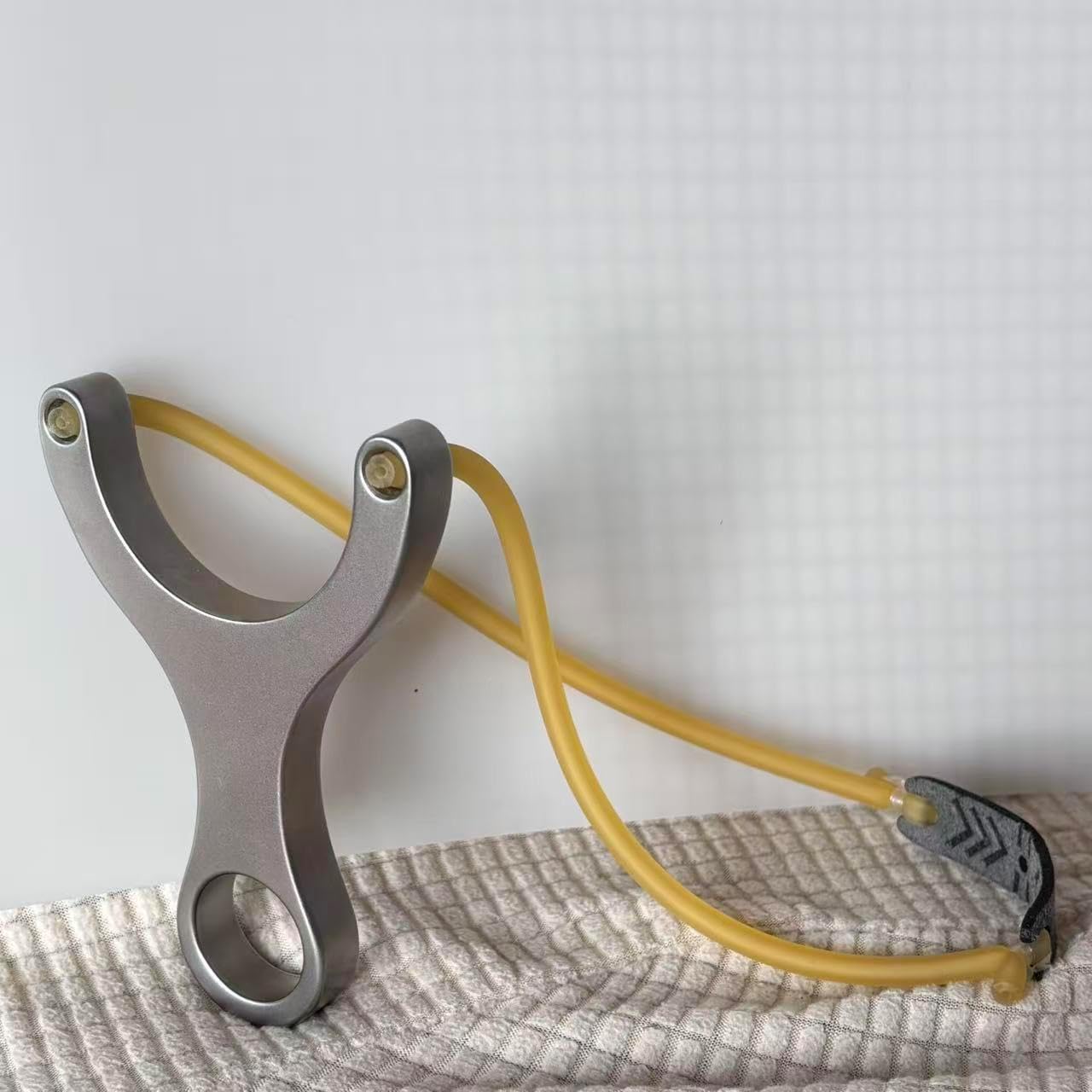 304 Matte Stainless Steel Outdoor Training Tool Set - 100 Clay Pellets & 3 Premium Rubber Bands for Hand-Eye Coordination Practice