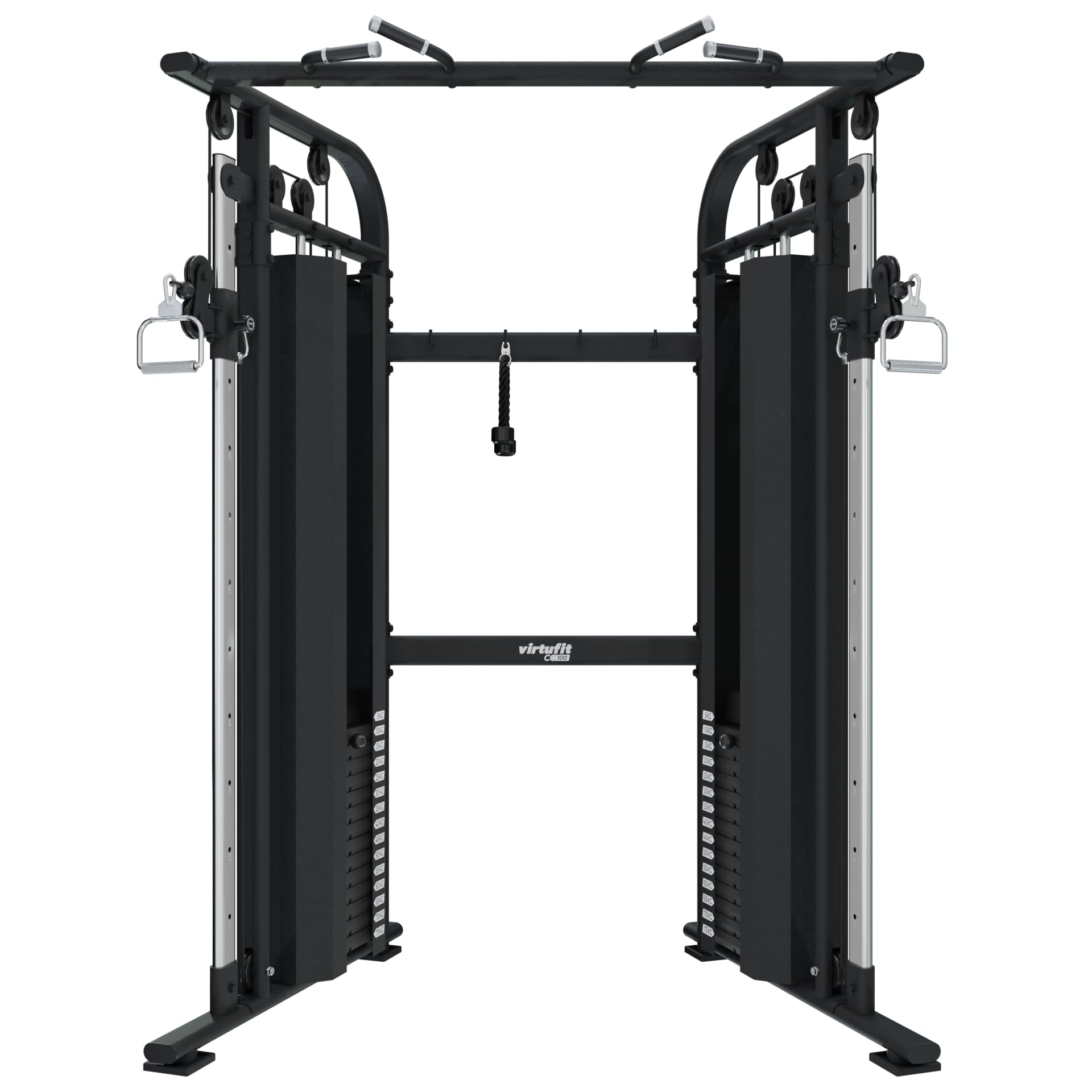 VirtuFit CC100 Kabelzug-Crossover – zweifach verstellbare Seilrolle – Funktionstrainer