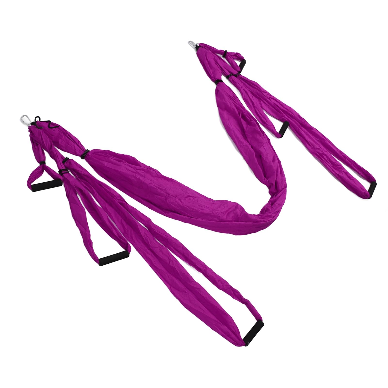 Rengue Altalena per Yoga Aereo, Amaca-Trapezio Ultra Resistente con Cinghie di Estensione per Fitness Indoor e Outdoor, Imbracatura antigravità per Yoga per Il Rafforzamento del C