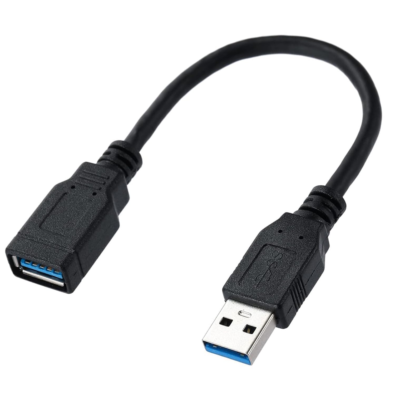 YBBOTT USB 3.0オスA-メスA延長ケーブル 金メッキコネクタ 5Gbps高速USBケーブル(0.2m) パソコン・周辺機器›PCアクセサリ・サプライ›ケーブル・アクセサリ›ケーブル›USBケーブル
