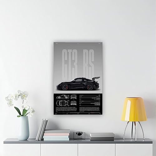 Miniatura 6 de ULYTMMJG Morden - Póster de coche para hombres, arte de pared de súper auto para niños, dormitorio, carreras, fotos, decoración de oficina,