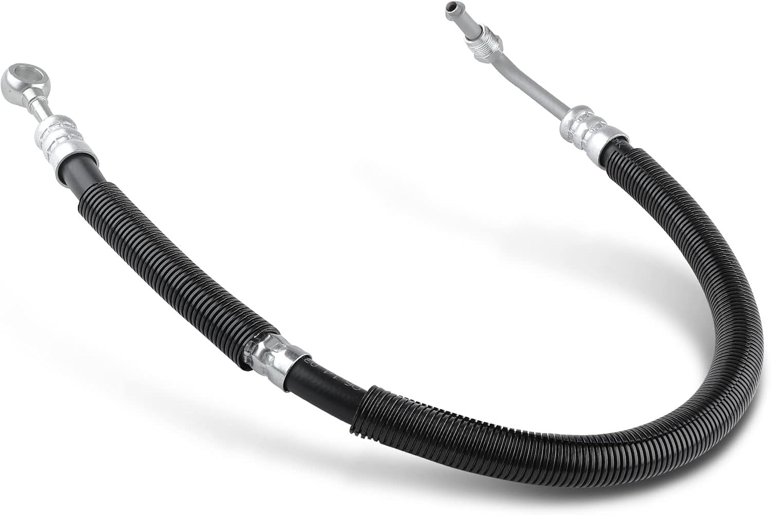 A-Premium Power Steering Pressure Hose Line Assembly Compatible with Buick Lucerne 2006 2007 2008, 3.8L, with O-ring & Washer, Pump to Rack/Gear