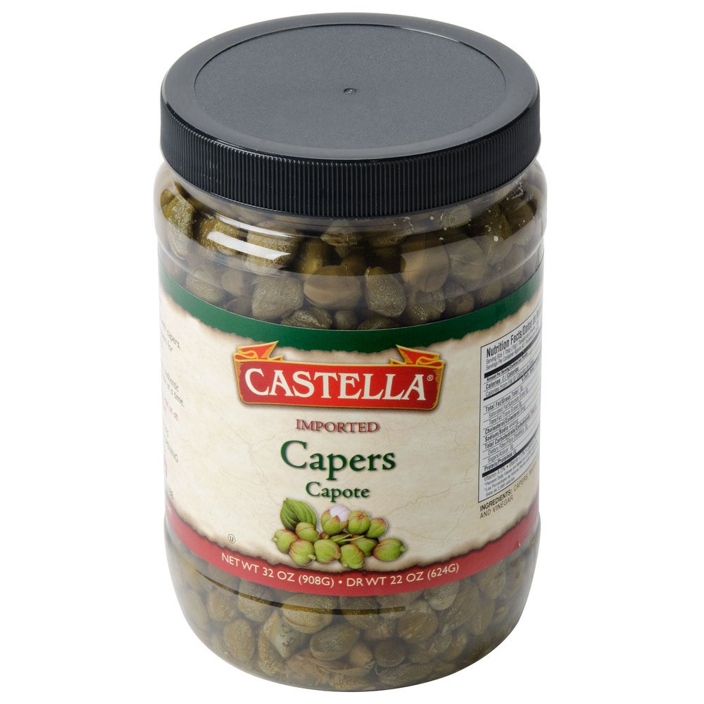 Castella Capotes Capers 32 oz. Bottle