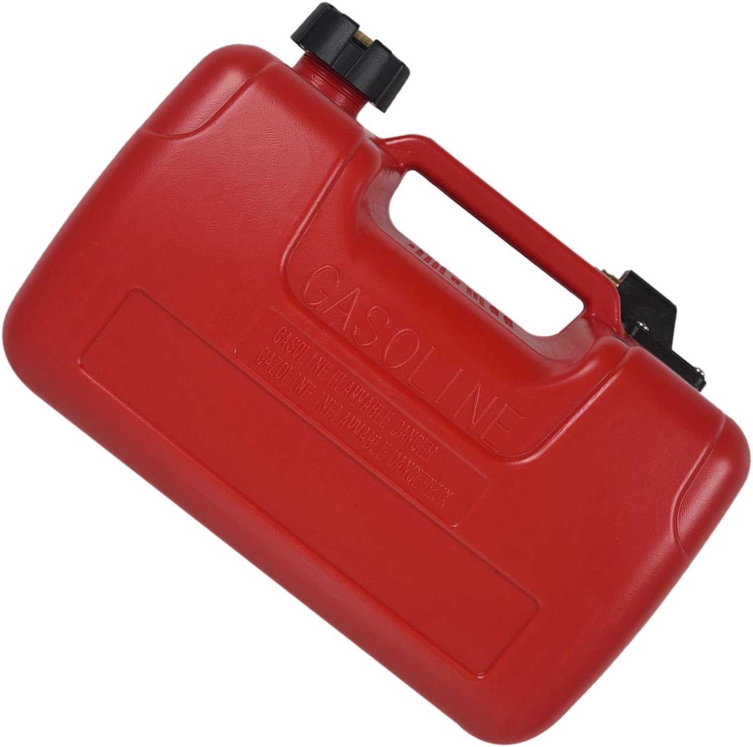 Kuinayouyi 12L Portable Boat Yacht Engine Marine Outboard Fuel Tank Oil Box with Connector Red Plastic Corrosion-Resistant Anti-Static : Sports & Outdoors
