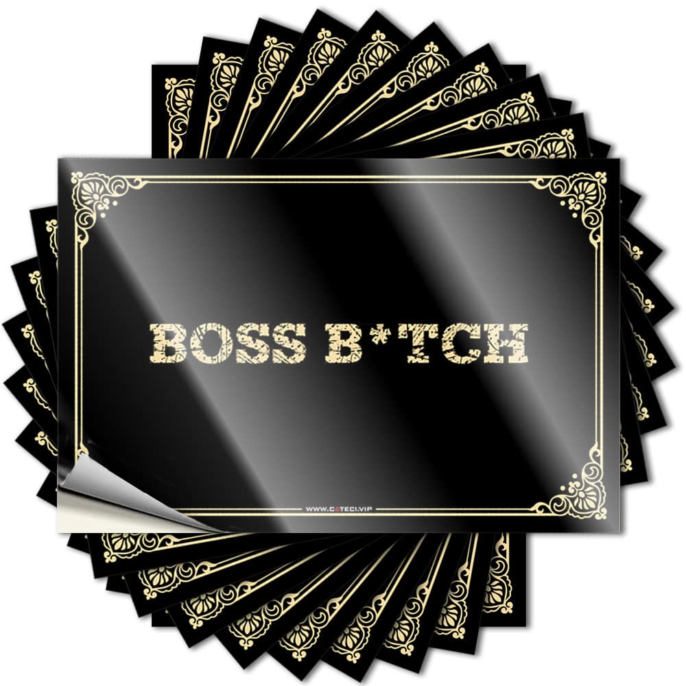 Boss B*tch Gamers Accessories Spicy - Decals Sweet Waterproof Decal(12X18CM)