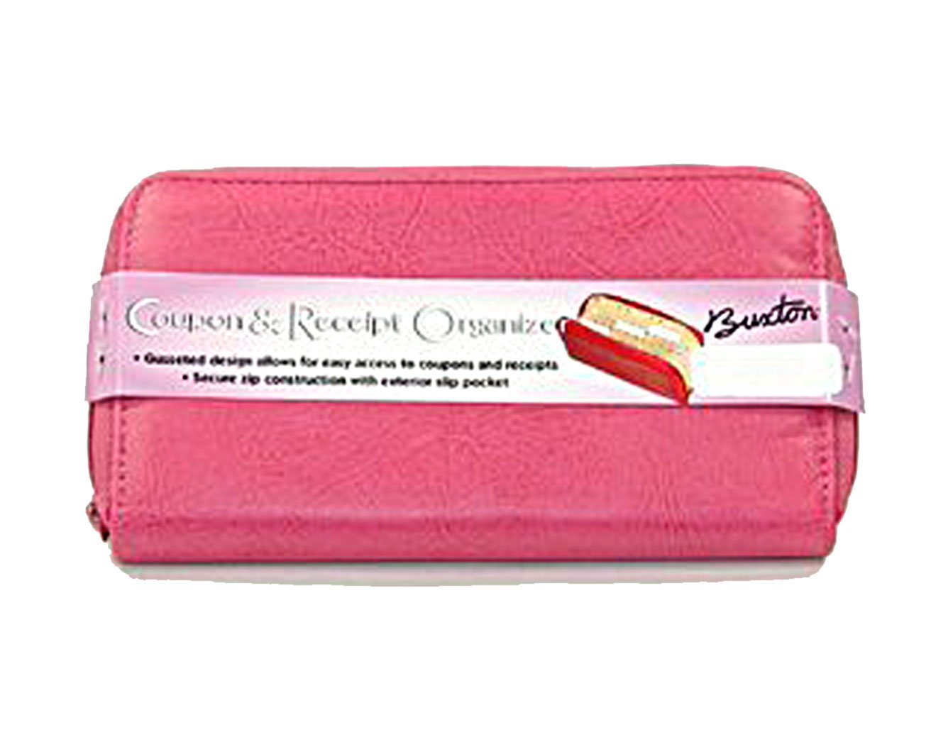 Buy Pink Coupon and Receipt Organizer File Storage Wallet with