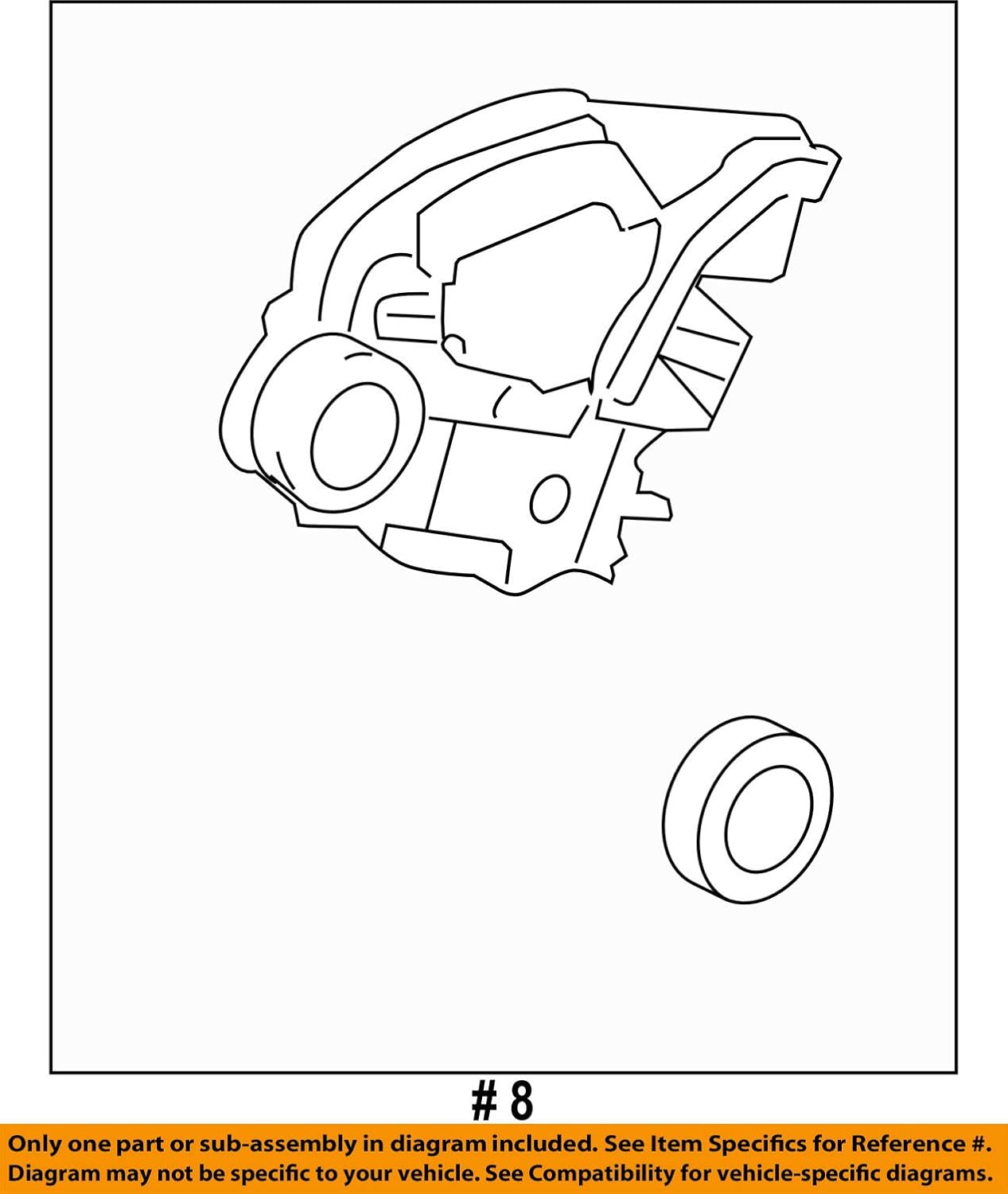 Exploded Diagram of Toyota Door Lock Assembly Components
