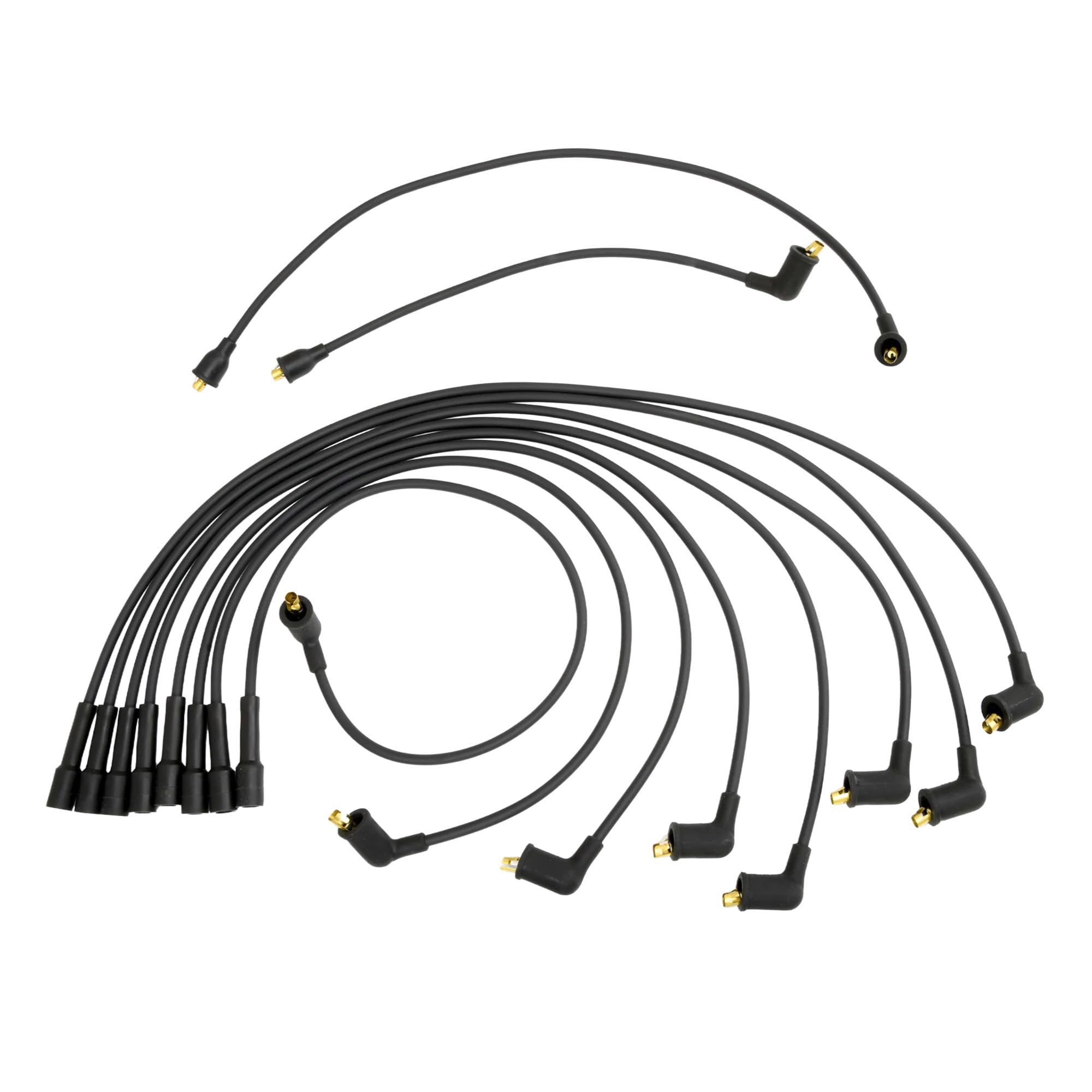 PerTronix 708105 Flame-Thrower Black Custom Fit Spark Plug Wire for 8 Cylinder