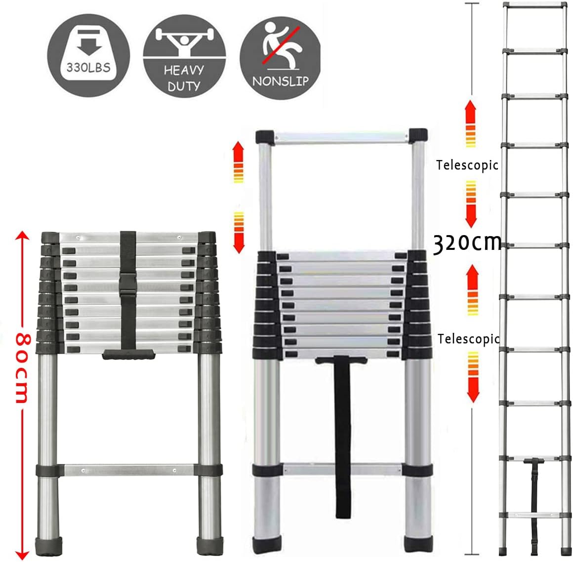 mejor escalera telescópica