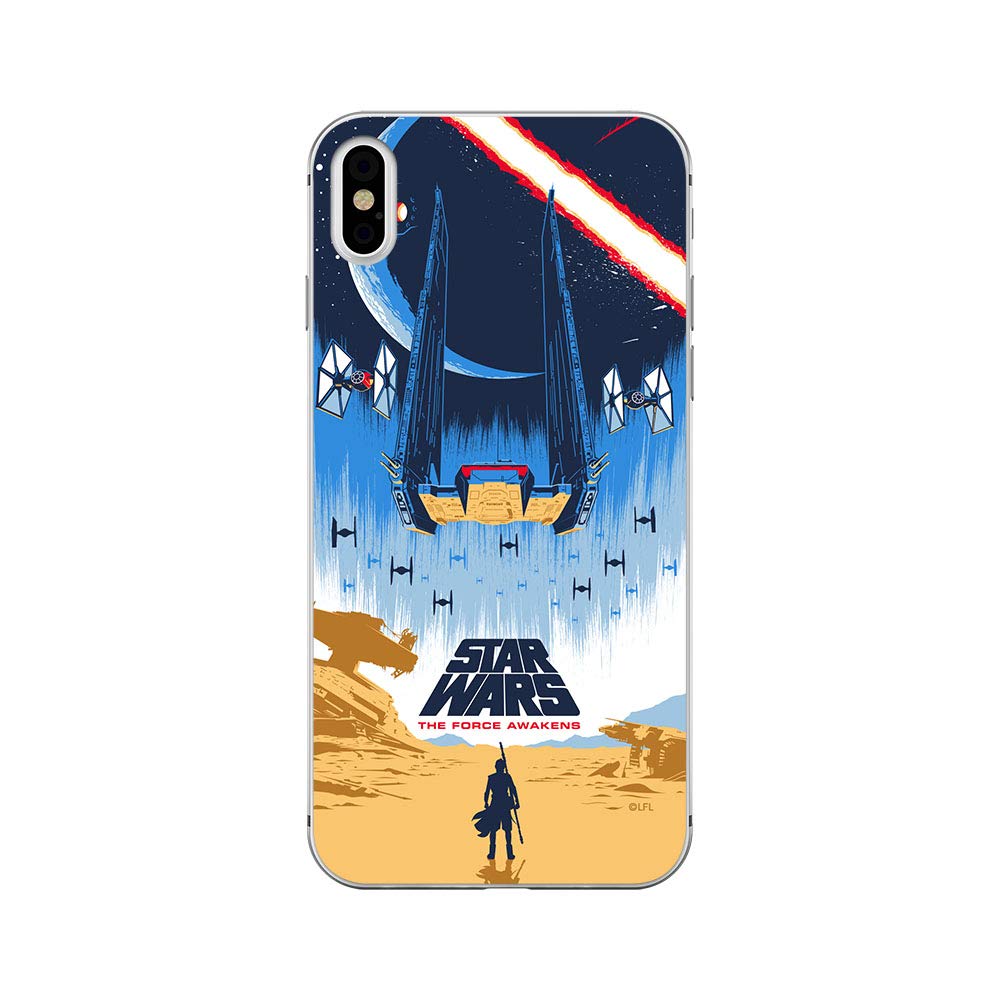 ERT GROUP mobile phone case for Apple Iphone XS Max original and officially Licensed Star Wars pattern 034 optimally adapted to the shape of the mobile phone, case made of TPU