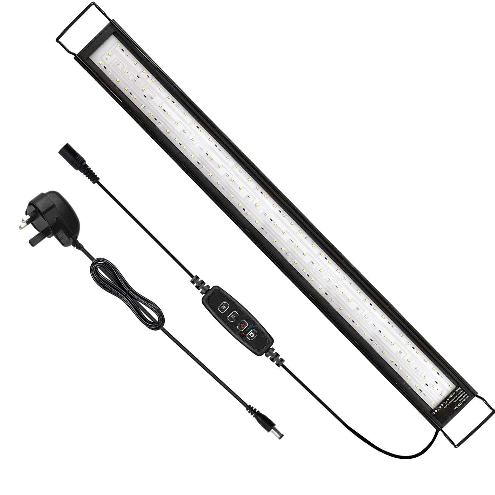 Discoball Luz de acuario para peceras, sistema de iluminación LED, iluminación subacuática para tanques (95 cm)