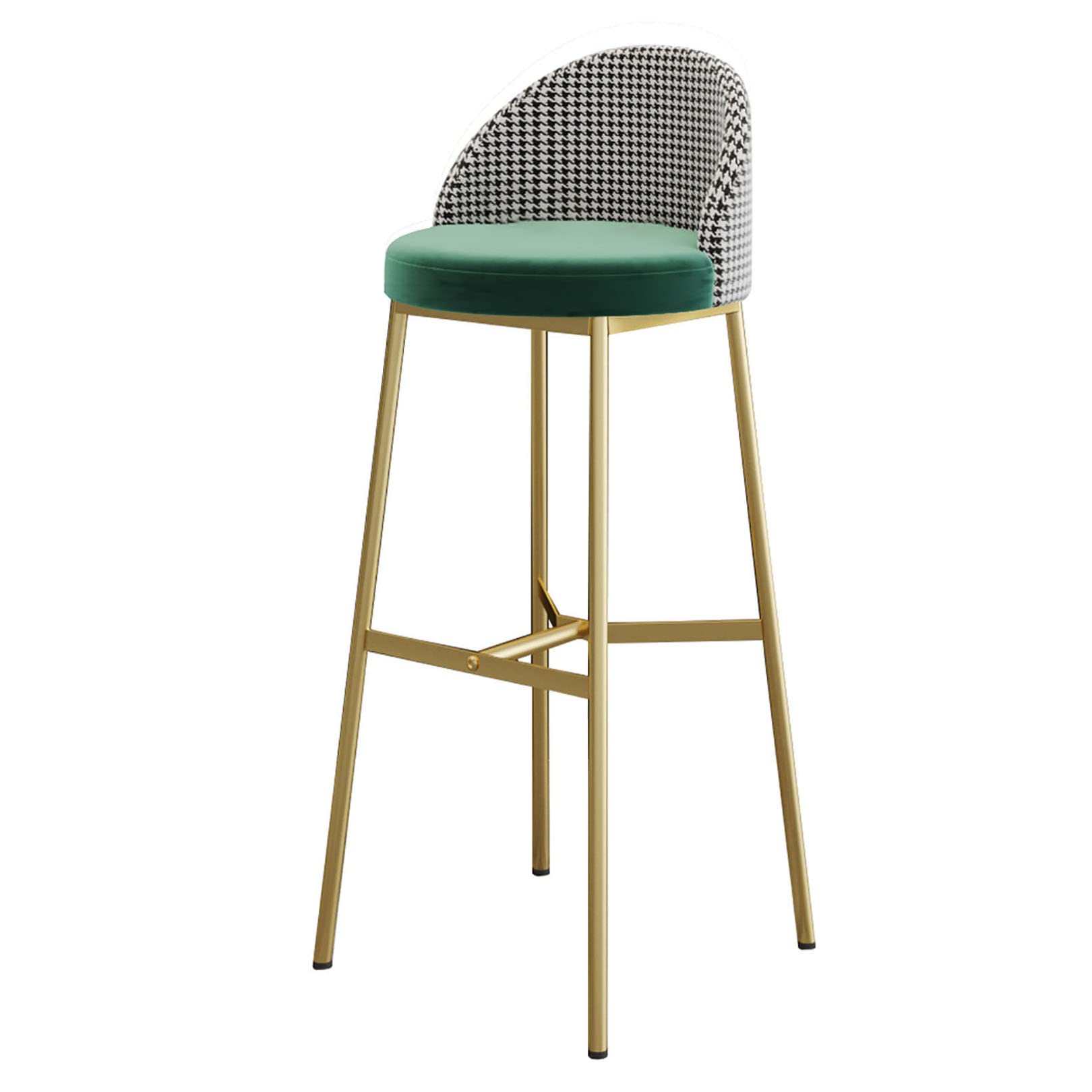 Chaises modernes pour salle à manger et îlot de cuisine, lot de 2 tabourets rembourrés cosy