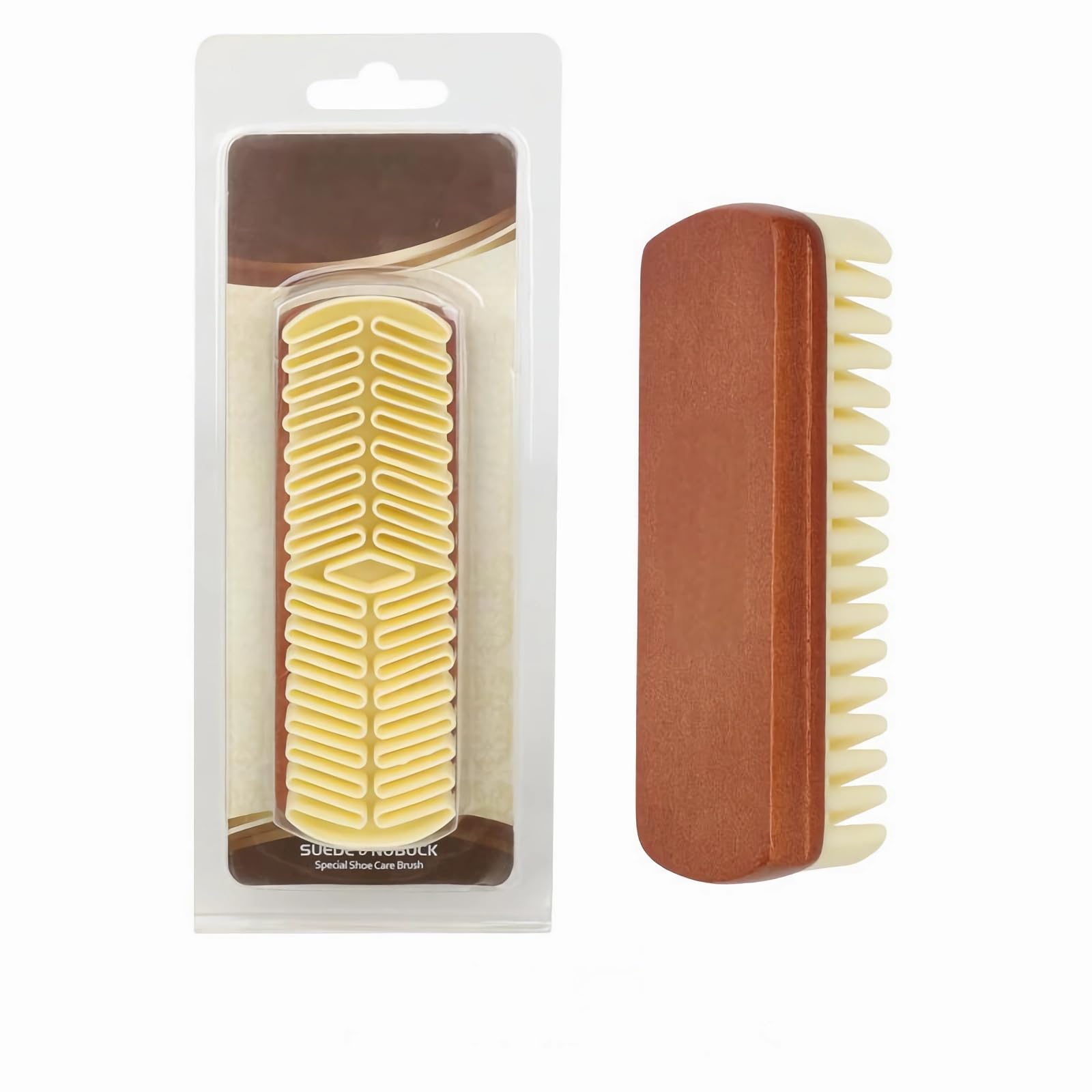 YJing&ZYJing&Z Suede Brush for Shoes, Furniture, Boots, Bags & Belts - Crepe Ribbon Suede Cleaner for Re-Fluffing, Lifting Nap, and Nubuck Cleaning