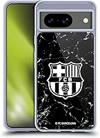 Vista 9 de Head Case Designs Funda de gel suave con licencia oficial del FC Barcelona Barca Crest Patterns compatible con Google Pixel 8