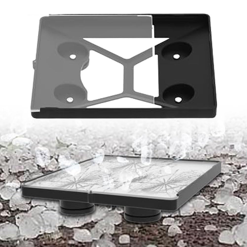 Fixation Toit pour aluminium pour starlink pour mini Résistante Vents(White)