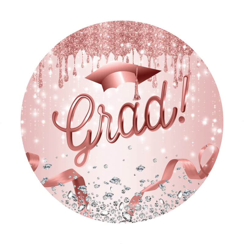 YongFoto 8x8ft Black Round Backdrop Cover Polyester Circular Solid Color Black Cloth Photography Background Birthday Party Decor Supplies Kid Adult Portrait Professional Photo Booth Studio Props