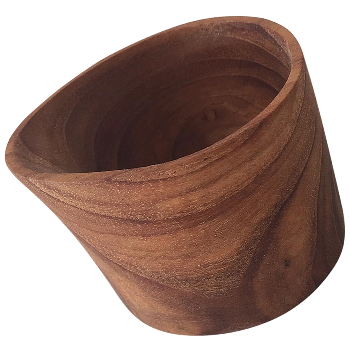 Veemoon Elegant Wooden Mini Milk Cup Solid Wooden Tea Mug Portable Creamer Cup for Coffee Sauce