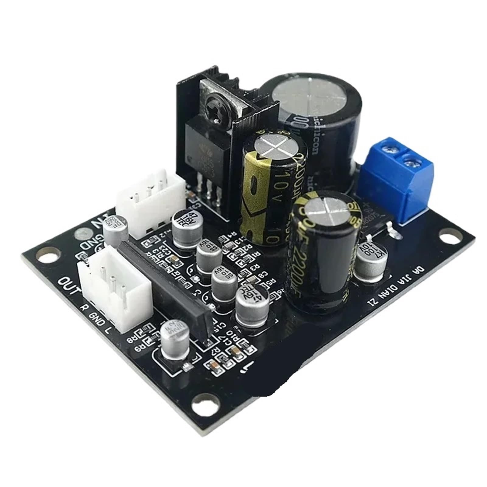For MM MC Vinile Preamplificatore Phono Amplificatore Phono Giradischi Preamplificatore Scheda Audio Alimentatore Singolo Home Theater(Orange)
