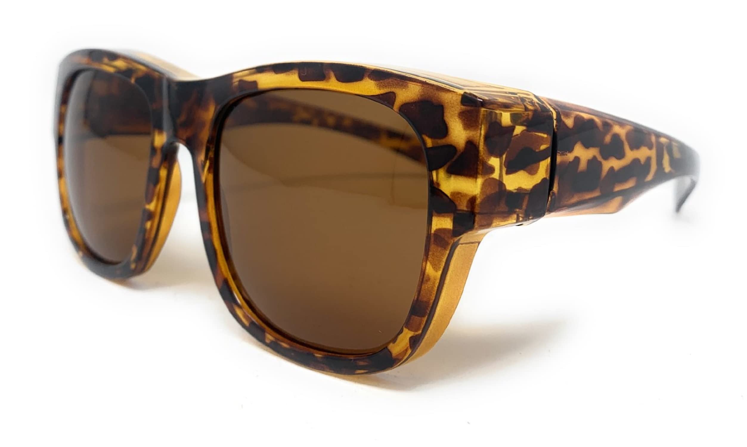 The Aloha Fit Over - Gafas de sol polarizadas unisex envolventes, OTG, para usar sobre gafas de sol