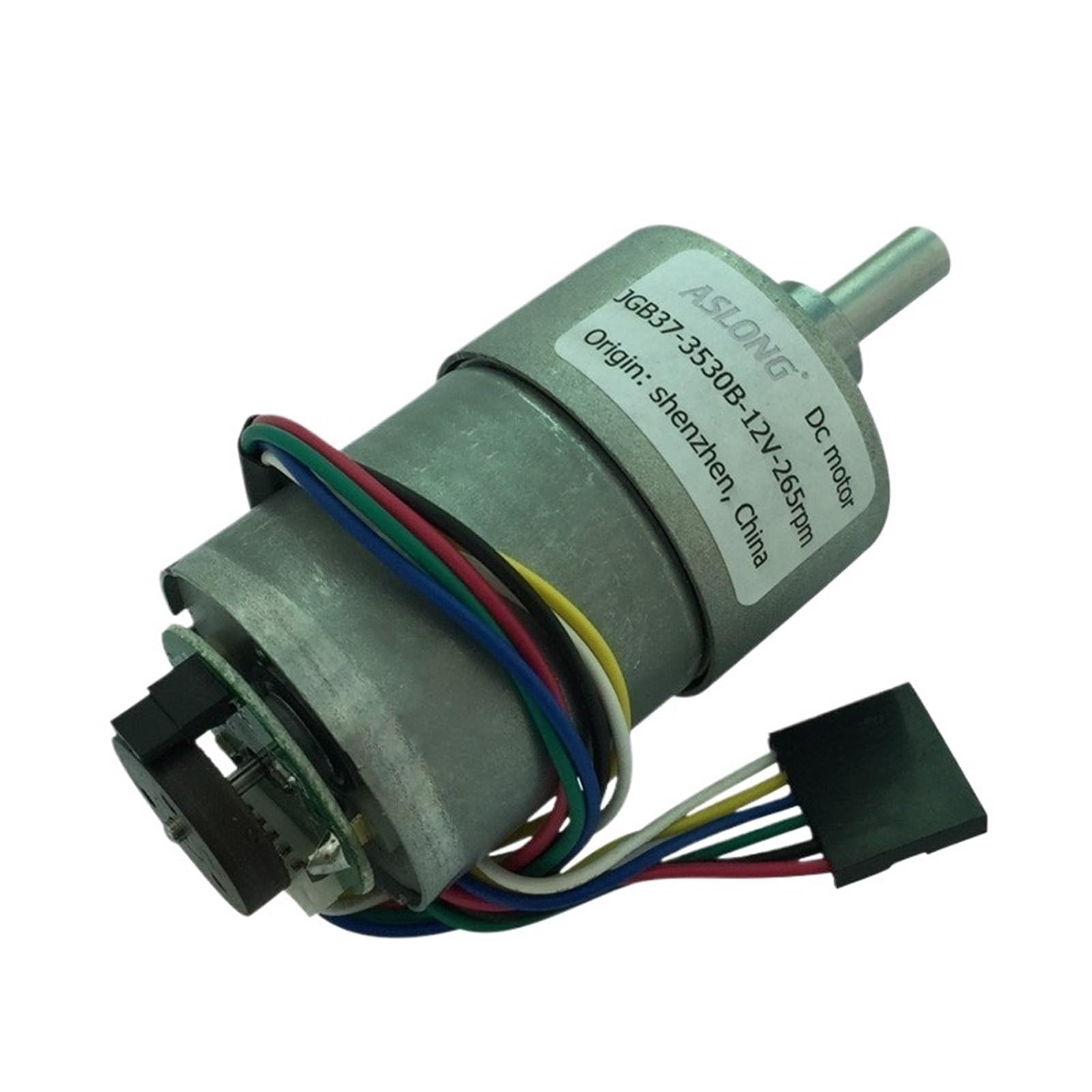 JGB37-3530B silnik enkodera silnik zwalniający silnik pomiaru prędkości silnik 12 V 24 V 6 obr./min - 1600 obr./min (12 V 38 obr./min)