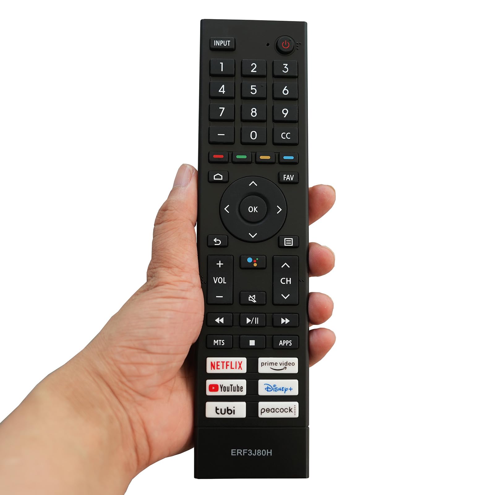 Télécommande ERF3J80H Hisense pour remplacer votre boîtier perdu - 8