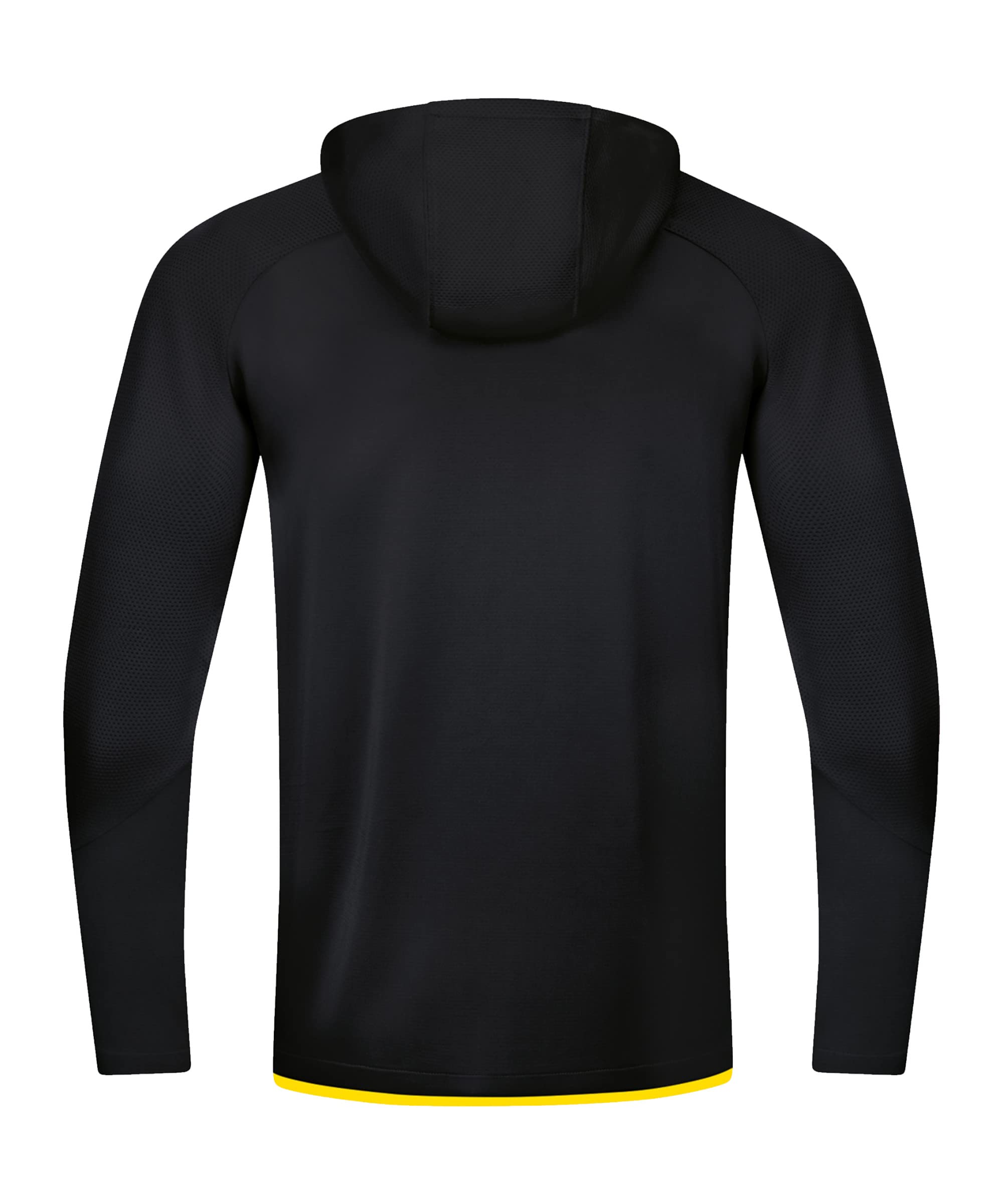 JAKO Męska kurtka treningowa Challenge mit Kapuze kurtka treningowa z kapturem, czarny/Citro, XL