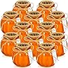 Lounsweer set 12 pumpkin shaped candles halloween thanksgiving 5 oz cute scented pumpkin fall candles pumpkin gift farmhouse home table decorationorange  urban country home decor