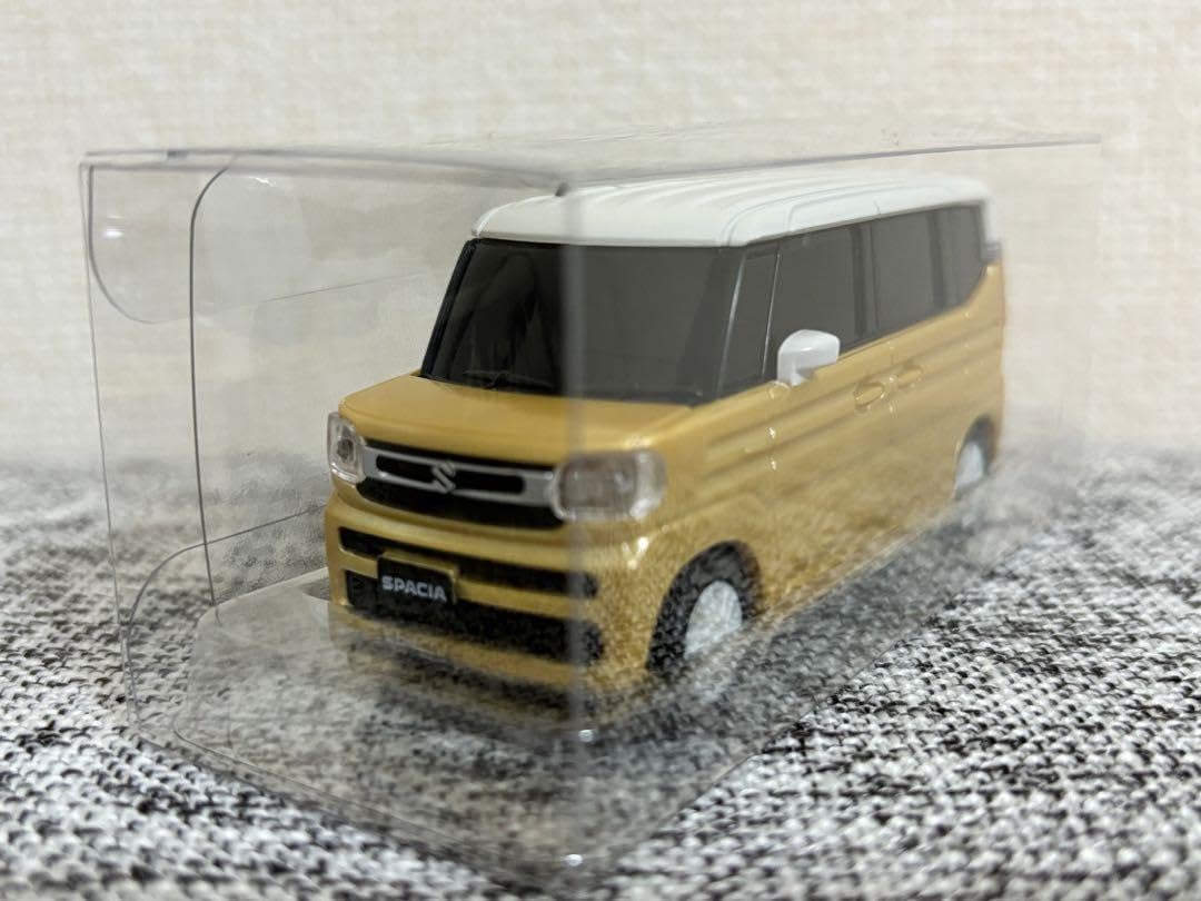 スズキ　スペーシア　スペーシアカスタム　プルバックカー　ミニカー　4台フルセット Amazon.co.jp: 【ミニチュア】スズキ スペーシアカスタム ミニカー